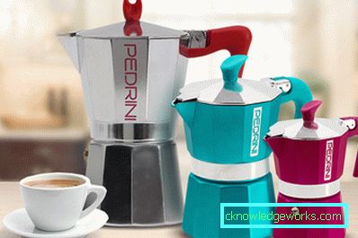 Macchine da caffè Geyser: una rassegna di modelli Macchine da caffè Geyser: una rassegna di modelli