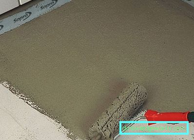 Bagno impermeabilizzante sotto le piastrelle