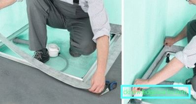 Bagno impermeabilizzante sotto le piastrelle