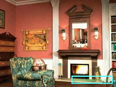 Soggiorno in stile inglese - Foto di interni e caratteristiche di stile