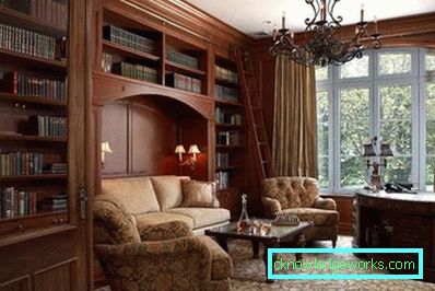 Soggiorno in stile inglese - Foto di interni e caratteristiche di stile