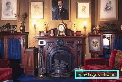 Soggiorno in stile inglese - Foto di interni e caratteristiche di stile
