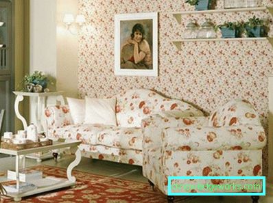 Soggiorno in stile inglese - Foto di interni e caratteristiche di stile