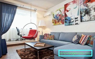 Soggiorno in stile moderno - foto interior design