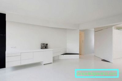 39-soggiorno nello stile del minimalismo - foto