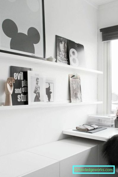 39-soggiorno nello stile del minimalismo - foto