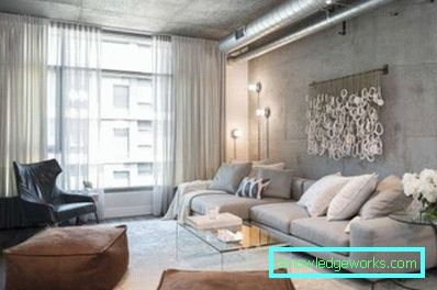 Interno di un piccolo soggiorno in un piccolo appartamento - 50 esempi di foto