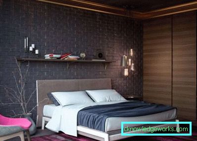 L'interno della camera da letto. Foto in stile moderno e opzioni di design L'interno della camera da letto. Foto in stile moderno e opzioni di design