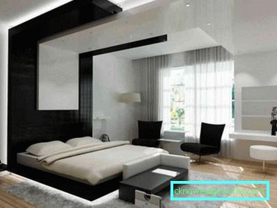 L'interno della camera da letto. Foto in stile moderno e opzioni di design L'interno della camera da letto. Foto in stile moderno e opzioni di design