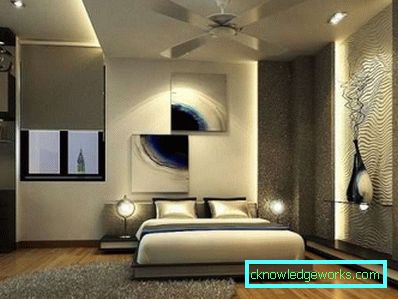 L'interno della camera da letto. Foto in stile moderno e opzioni di design L'interno della camera da letto. Foto in stile moderno e opzioni di design