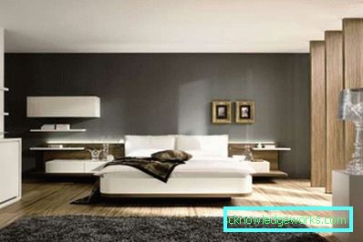 L'interno della camera da letto. Foto in stile moderno e opzioni di design L'interno della camera da letto. Foto in stile moderno e opzioni di design