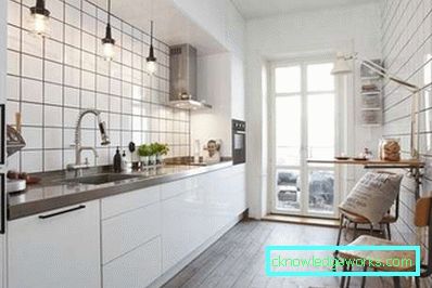 Piastrelle in cucina - piastrelle di ceramica all'interno della cucina (50 foto)