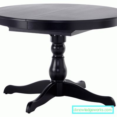 Tavolo rotondo allungabile in cucina Tavolo rotondo allungabile in cucina