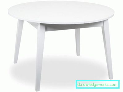 Tavolo rotondo allungabile in cucina Tavolo rotondo allungabile in cucina