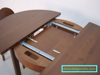 Tavolo rotondo allungabile in cucina Tavolo rotondo allungabile in cucina
