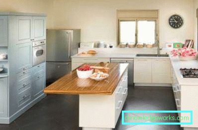 Cucina-soggiorno 30 mq - layout