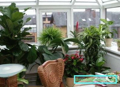 Cucina sul balcone o loggia