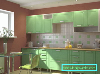 324-Cucina verde oliva - 95 foto