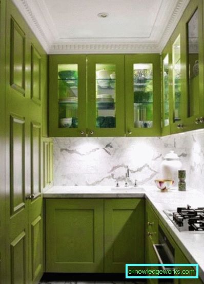 324-Cucina verde oliva - 95 foto
