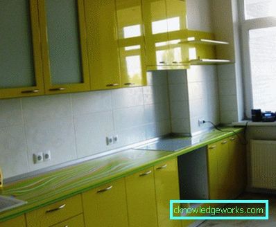 324-Cucina verde oliva - 95 foto