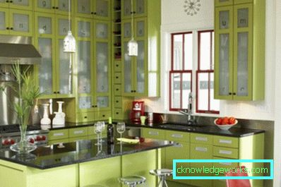 324-Cucina verde oliva - 95 foto