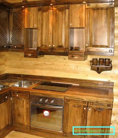 Cucina in legno fai da te
