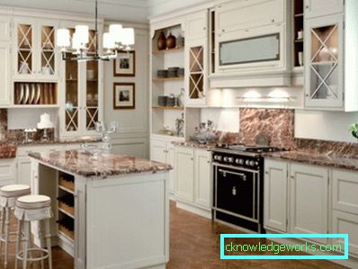 Cucina 304 in stile classico - 145 foto