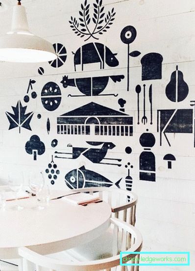 Cucina in blu