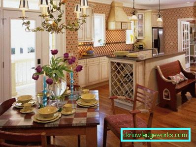 Cucina in stile 312-Paese - 105 foto