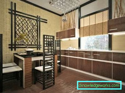 Cucina in stile giapponese - (50 foto di design)