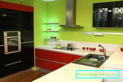 321-Cucina verde - 77 foto