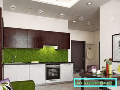 321-Cucina verde - 77 foto