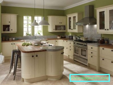 321-Cucina verde - 77 foto