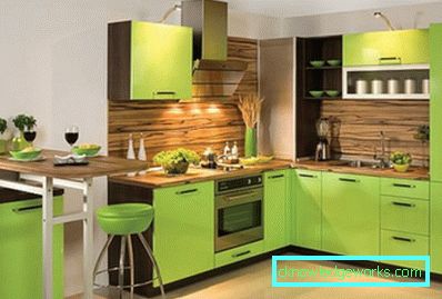 321-Cucina verde - 77 foto