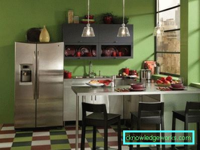 321-Cucina verde - 77 foto