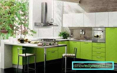 321-Cucina verde - 77 foto