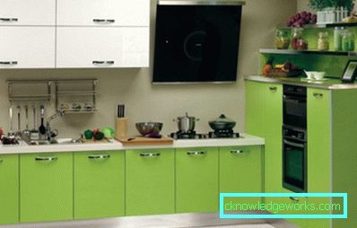 321-Cucina verde - 77 foto