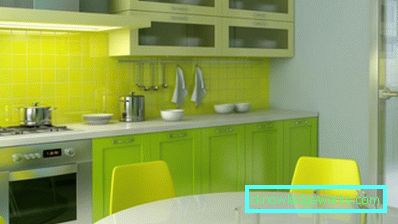 321-Cucina verde - 77 foto