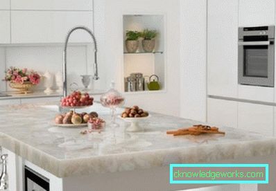 Piano di lavoro 338-cucina fatto di artificiale