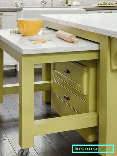 Tavolo da cucina per una piccola cucina Tavolo da cucina per una piccola cucina