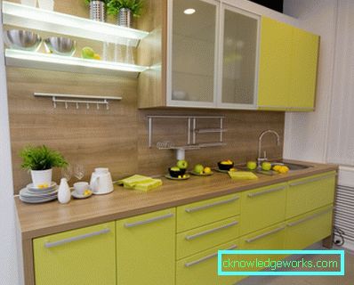 Set da cucina per la cucina - 175 foto nell'interno. Layout corretto
