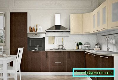 Set da cucina per la cucina - 175 foto nell'interno. Layout corretto