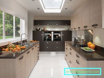 Set da cucina per la cucina - 175 foto nell'interno. Layout corretto