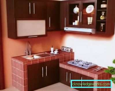 Set da cucina per una piccola cucina