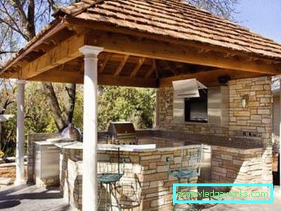 Cucina estiva in campagna con le proprie mani - progetti fotografici Cucina estiva in campagna con le proprie mani - progetti fotografici