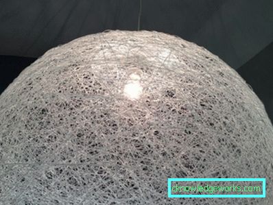 Lampadario a 121 fili