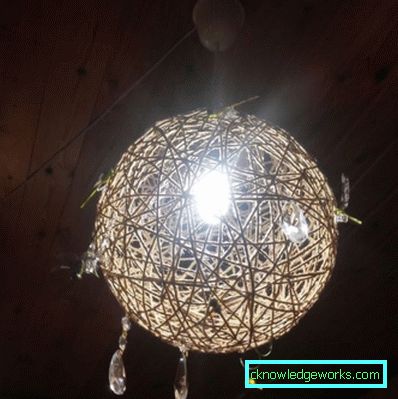 Lampadario a 121 fili