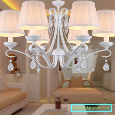 68-lampadario nel soggiorno - 87 foto opzioni