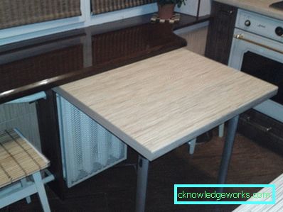 Tavolini pieghevoli per una piccola cucina Tavolini pieghevoli per una piccola cucina