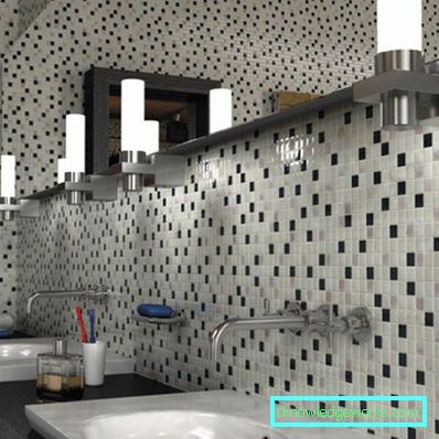 11-Mosaico all'interno del bagno